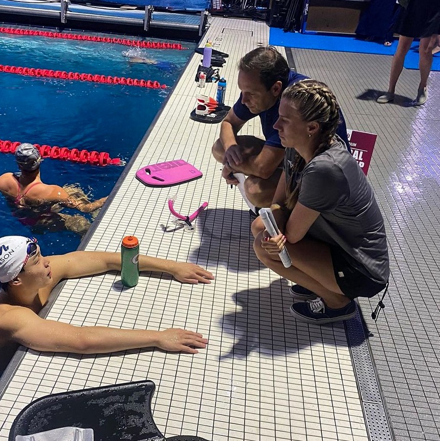swimming coach